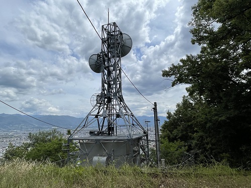 愛宕山固定局(山梨県・甲府市)