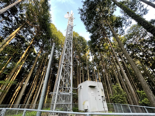 富沢テレビ中継局(山梨県・南部町)